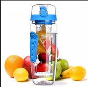 Wasserflasche mit Fruchtsieb 1l