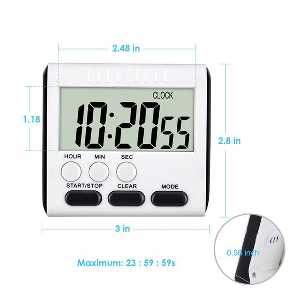 LCD-Digital-Küchen-Kochtimer