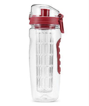 Wasserflasche mit Fruchtsieb 1l