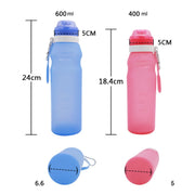 600ml Silikon Wasserflasche